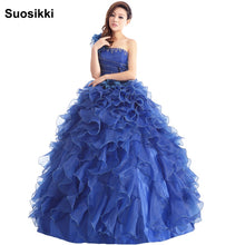 Load image into Gallery viewer, Arrival Evening Dress Ball Gown One Shoulder Ruffle