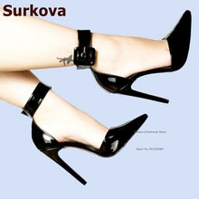 Load image into Gallery viewer, Leather Big Square Buckle Dress Shoes