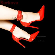 Load image into Gallery viewer, Leather Big Square Buckle Dress Shoes