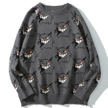 Load image into Gallery viewer, Sweater Men Harajuku Anime Hip Hop