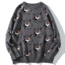 Load image into Gallery viewer, Sweater Men Harajuku Anime Hip Hop