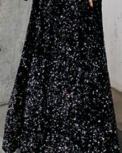 Load image into Gallery viewer, Sweet Memory Boat Neck Sequined Evening Dresses Elegant Women