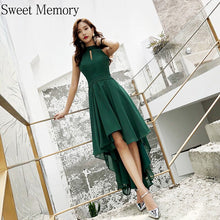 Load image into Gallery viewer, Plus Size Green Chiffon Evening Dress