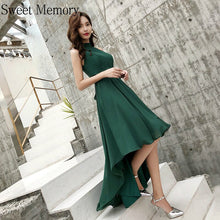 Load image into Gallery viewer, Plus Size Green Chiffon Evening Dress