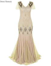Load image into Gallery viewer, Sweet Memory Sexy Dress  Plus Size Evening Dresses Floor