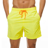 Swimming Trunks Men Beach Plus Size Solid Quick Dry - Sophornlilly