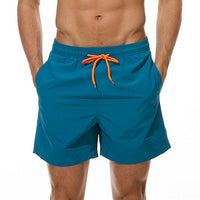 Swimming Trunks Men Beach Plus Size Solid Quick Dry - Sophornlilly