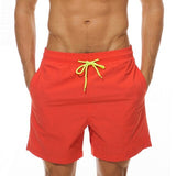 Swimming Trunks Men Beach Plus Size Solid Quick Dry - Sophornlilly