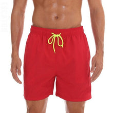 Load image into Gallery viewer, Swimming Trunks Men Beach Plus Size Solid Quick Dry - Sophornlilly