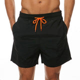 Swimming Trunks Men Beach Plus Size Solid Quick Dry - Sophornlilly