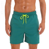 Swimming Trunks Men Beach Plus Size Solid Quick Dry - Sophornlilly