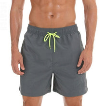 Load image into Gallery viewer, Swimming Trunks Men Beach Plus Size Solid Quick Dry - Sophornlilly
