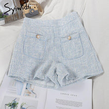 Load image into Gallery viewer, Fashion Double Pockets High Waist Women's Shorts Button Up - Sophornlilly