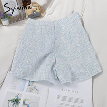 Load image into Gallery viewer, Fashion Double Pockets High Waist Women's Shorts Button Up - Sophornlilly