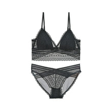 Load image into Gallery viewer, Sexy Lace Underwear Set High Quality Lace Bra Set Push Up