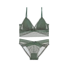 Load image into Gallery viewer, Sexy Lace Underwear Set High Quality Lace Bra Set Push Up