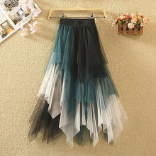 Load image into Gallery viewer, Long Tutu Tulle Skirt Women Fashion Summer