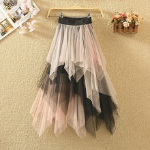 Load image into Gallery viewer, Long Tutu Tulle Skirt Women Fashion Summer