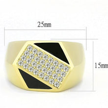 Load image into Gallery viewer, TK3224 IP Gold(Ion Plating) Stainless Steel Ring
