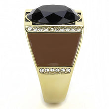 Load image into Gallery viewer, TK3465 IP Gold(Ion Plating) Stainless Steel Ring