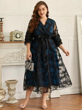 Load image into Gallery viewer, Elegant Dress V-neck Long
