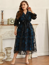 Load image into Gallery viewer, Elegant Dress V-neck Long