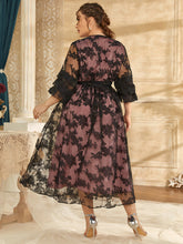 Load image into Gallery viewer, Elegant Dress V-neck Long