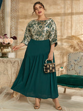 Load image into Gallery viewer, Oversized Maxi Dress Fashion Elegant