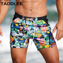 Load image into Gallery viewer, Taddlee Brand Men&#39;s Swimwear Swimsuits Plus Big Size Swim Boxer Trunks - Sophornlilly
