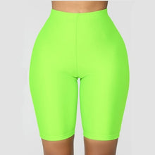 Load image into Gallery viewer, Taille Sport Shorts Frauen Biker Shorts Sommer Casual Sexy Dnne - Sophornlilly