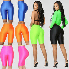 Load image into Gallery viewer, Taille Sport Shorts Frauen Biker Shorts Sommer Casual Sexy Dnne - Sophornlilly