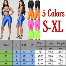 Load image into Gallery viewer, Taille Sport Shorts Frauen Biker Shorts Sommer Casual Sexy Dnne - Sophornlilly