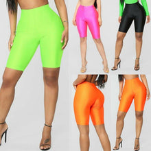 Load image into Gallery viewer, Taille Sport Shorts Frauen Biker Shorts Sommer Casual Sexy Dnne - Sophornlilly