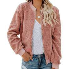 Load image into Gallery viewer, Teddy Faux Fur Coat Jacket Winter Coat Women Warm Female Clothes With