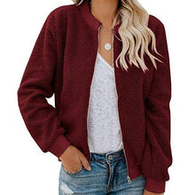 Load image into Gallery viewer, Teddy Faux Fur Coat Jacket Winter Coat Women Warm Female Clothes With