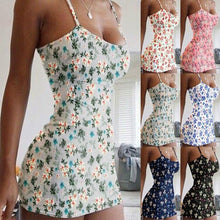 Load image into Gallery viewer, summer dress sexy show thin broken beautiful condole belt - Sophornlilly