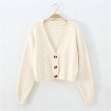 Load image into Gallery viewer, Woman Sweater Autumn Knitwear Cardigan
