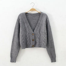Load image into Gallery viewer, Woman Sweater Autumn Knitwear Cardigan