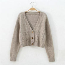 Load image into Gallery viewer, Woman Sweater Autumn Knitwear Cardigan