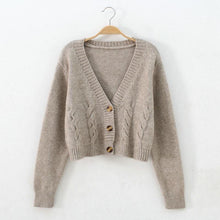 Load image into Gallery viewer, Woman Sweater Autumn Knitwear Cardigan