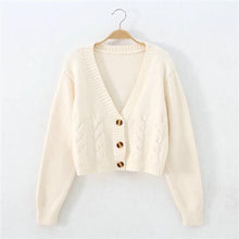 Load image into Gallery viewer, Woman Sweater Autumn Knitwear Cardigan