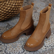 Load image into Gallery viewer, Thick soled Boots New Winter Luxury Chelsea Boots Warm