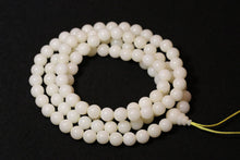 Load image into Gallery viewer, Tibetan Buddhism 108 White Bodhi Root Prayer Beads Mala Necklace|Power