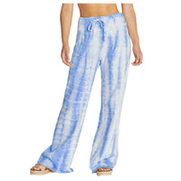 Tie Dye Wide Leg Pants Women's Casual Loose Sport Pants Gradient Print