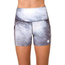 Load image into Gallery viewer, Tie dye With Boy Shorts +Pocket Sports Women's High Waist Shorts - Sophornlilly
