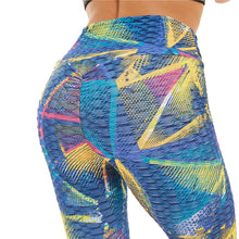 Load image into Gallery viewer, Tiktok Leggings Honeycomb High Waisted Yoga PantsWorkout Running Gym