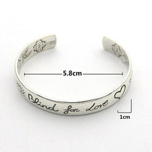 Load image into Gallery viewer, Titanium steel jewelry wholesale G letter engraved love bird heart