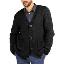 Load image into Gallery viewer, Fashion Knitted Men Cardigan Sweater