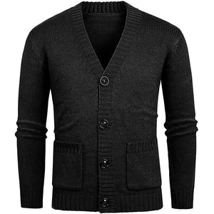 Fashion Knitted Men Cardigan Sweater