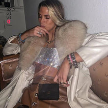 Load image into Gallery viewer, New Glitter Nightclub Top Women Sexy Crystal Party Wear